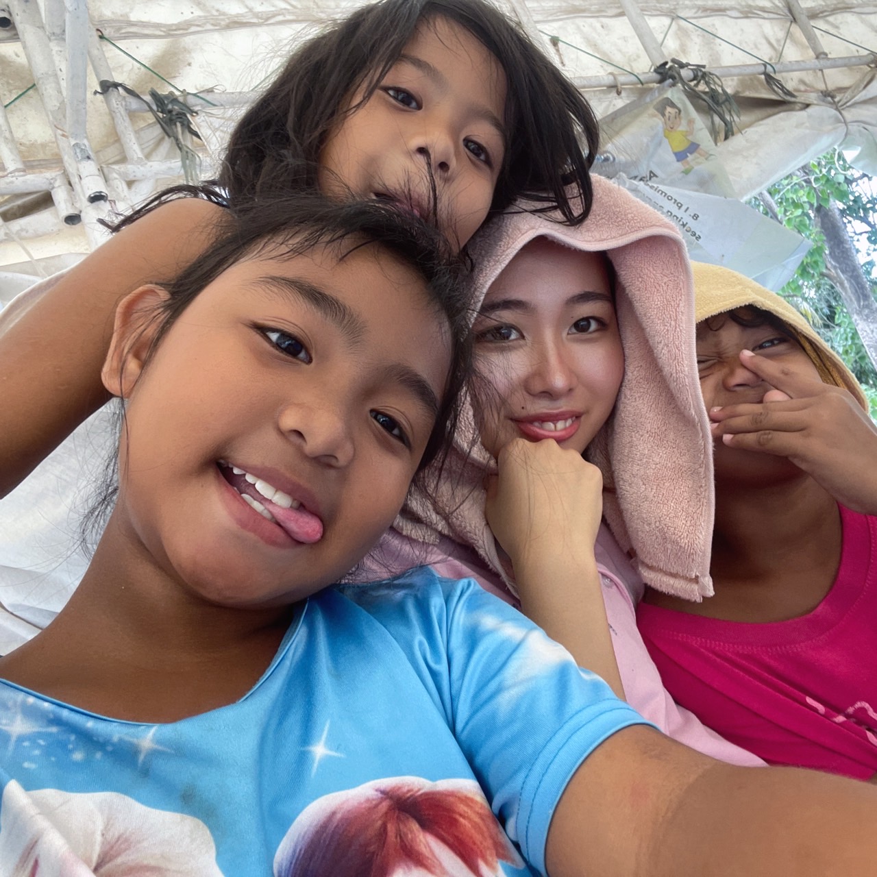 海外インターンシップ生 神田外語大学 伊藤りくさん