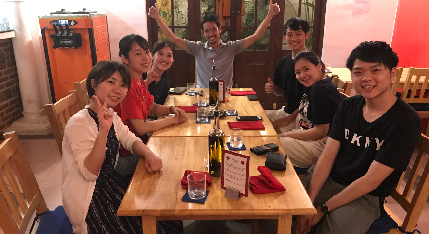 スリランカで唯一の日本語フリーマガジン会社でのインターンシップ　オフィス